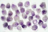 Flat: Amethyst Crystal Points (Morocco) - Pieces #82327-1